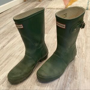 HUNTER Wellies Short Rain Boots